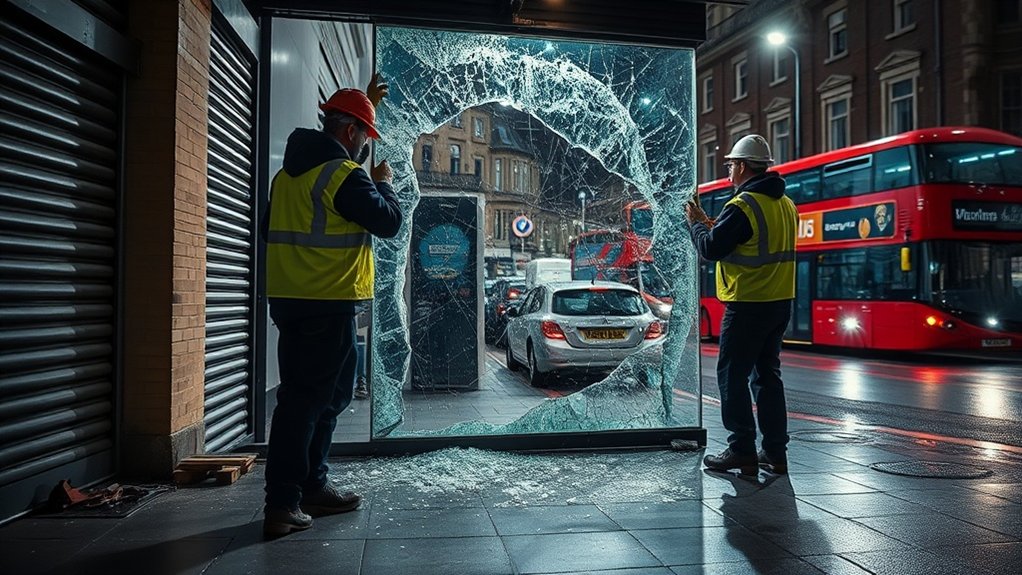 Emergency Shop Front Repair Bletchley