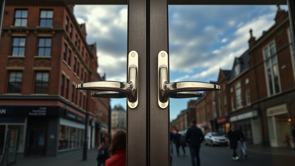 Glass Doors Far Bletchley