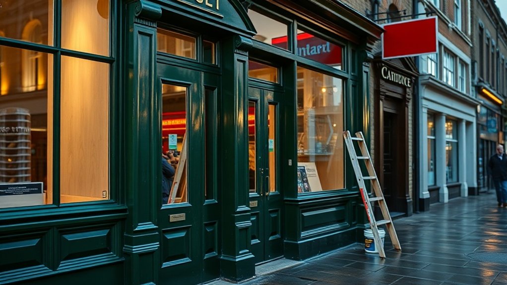 Shop Front Repair Bletchley