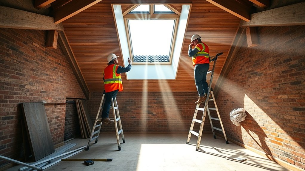 Skylight Installation Bletchley Park