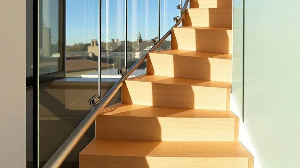 Staircase Glass Panels Bletchley